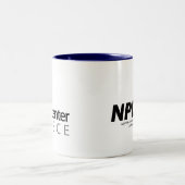 2 Couleurs Tasse de NPDF (Centre)