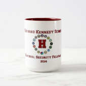 2 Couleurs Tasse de NSF de Harvard (Centre)