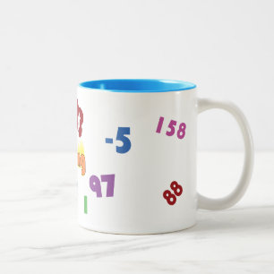 2 Couleurs Tasse de Numberwang