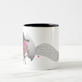 2 Couleurs Tasse de "or" d'enregistrements de trou noir (Centre)