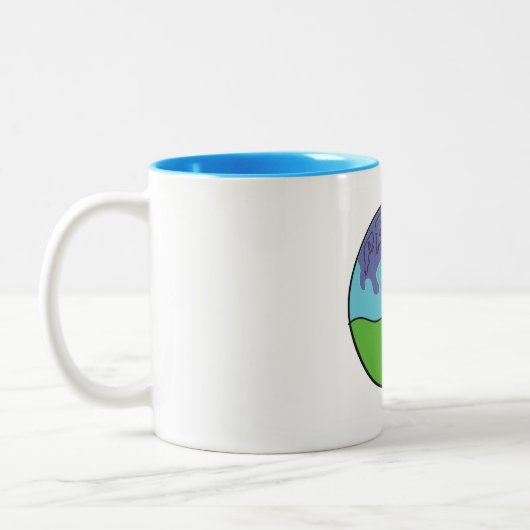 2 Couleurs Tasse de paix (Gauche)
