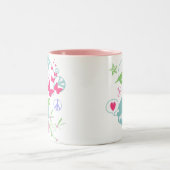 2 Couleurs Tasse de paix de nature (Centre)