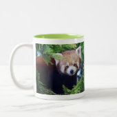 2 Couleurs Tasse de panda rouge (Gauche)
