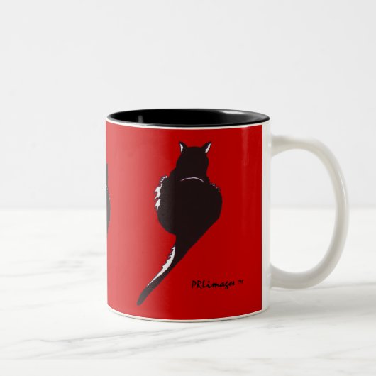 2 Couleurs Tasse de panthère (Droit)