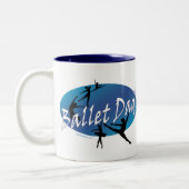 2 Couleurs Tasse de papa de ballet (Gauche)