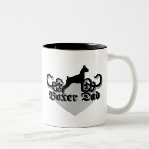 2 Couleurs tasse de papa de boxeur
