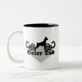 2 Couleurs tasse de papa de boxeur (Gauche)