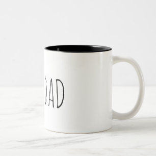 2 Couleurs Tasse de papa de chien
