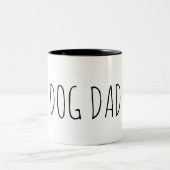 2 Couleurs Tasse de papa de chien (Centre)