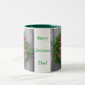 2 Couleurs Tasse de papa de Joyeux Noël (Centre)