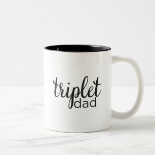 2 Couleurs Tasse de papa de triplet