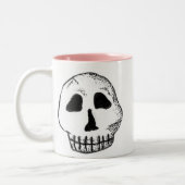 2 Couleurs Tasse de papier de crâne (Gauche)