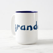 2 Couleurs Tasse de papy (Devant gauche)