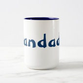 2 Couleurs Tasse de papy (Centre)