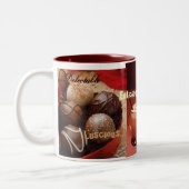 2 Couleurs Tasse de paradis de chocolat (Gauche)