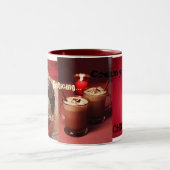 2 Couleurs Tasse de paradis de chocolat (Centre)