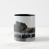 2 Couleurs Tasse de parc d'état de Custer (Centre)