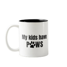 Tasse de parent de patte
