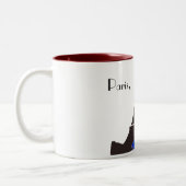 2 Couleurs Tasse de Paris France (Gauche)