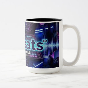 2 Couleurs Tasse de partage de musique originale GRATUITE de 