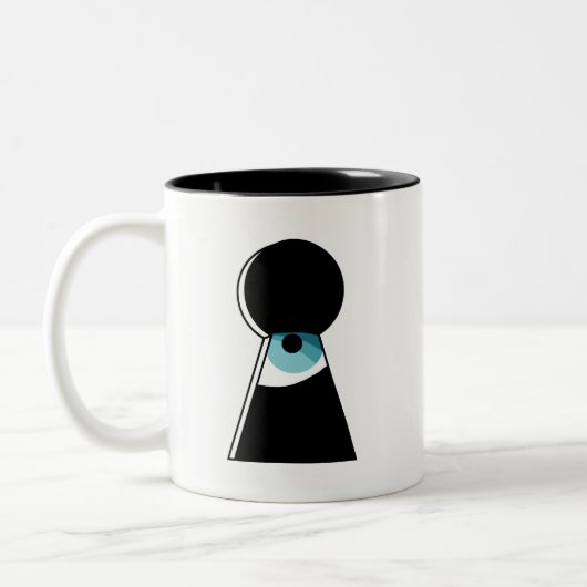2 Couleurs Tasse de partie d'espionnage (Gauche)