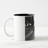 2 Couleurs Tasse de passage couvert (Gauche)