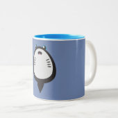 2 Couleurs Tasse de pastenague (Devant droit)