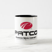 2 Couleurs Tasse de PATCO (Centre)