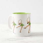 2 Couleurs Tasse de patineur artistique (Devant gauche)