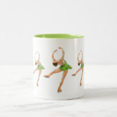 2 Couleurs Tasse de patineur artistique (Centre)