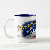 2 Couleurs Tasse de patriote de RS (Gauche)