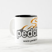 2 Couleurs Tasse de Pedalista (Devant gauche)