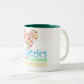 2 Couleurs Tasse de pédiatre (Devant droit)