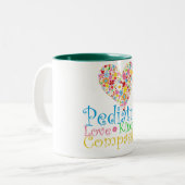 2 Couleurs Tasse de pédiatre (Devant gauche)