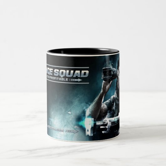 2 Couleurs Tasse de peloton de vengeance (Centre)