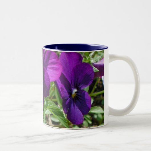2 Couleurs Tasse de pensée (Droit)