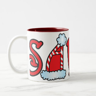 2 Couleurs Tasse de Père Noël d'amusement !