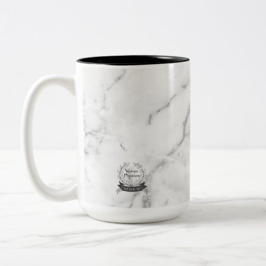 2 Couleurs Tasse de perfection de progrès pas - arrière - (Gauche)