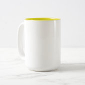 2 Couleurs Tasse de perruche (Devant gauche)