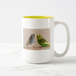 2 Couleurs Tasse de perruche