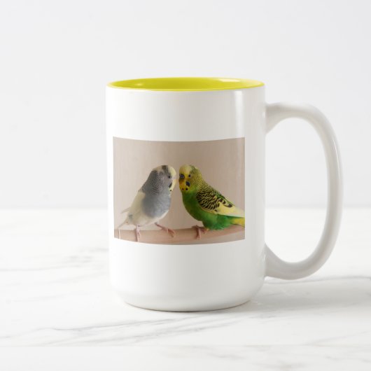 2 Couleurs Tasse de perruche (Droit)