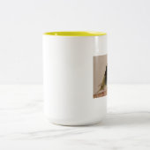 2 Couleurs Tasse de perruche (Centre)