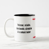 2 Couleurs Tasse de personnalité d'ENFJ (Gauche)