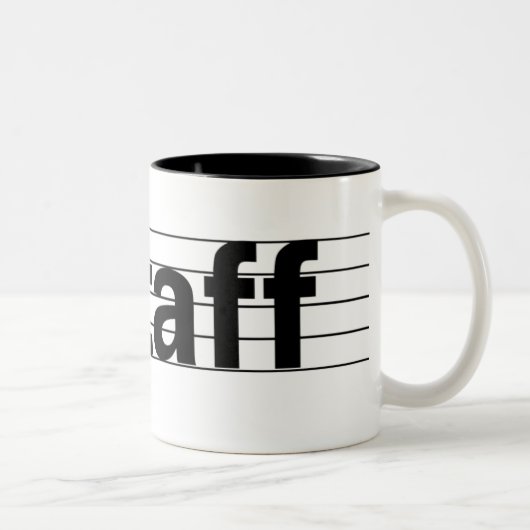 2 Couleurs Tasse de personnel (Droit)