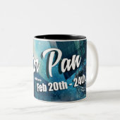 2 Couleurs Tasse de Peter Pan (Devant droit)