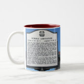 2 Couleurs Tasse de phare de Nobska (Gauche)