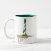 2 Couleurs Tasse de phare du Cap Hatteras (Gauche)