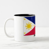 2 Couleurs Tasse de Philippines (Gauche)