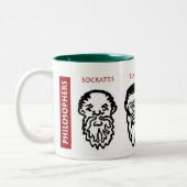 2 Couleurs Tasse de philosophes (Gauche)