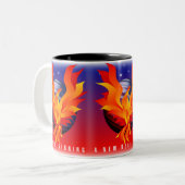 2 COULEURS TASSE DE PHOENIX (Devant gauche)